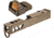 Vortex Viper 1x24mm 6 MOA Red Dot Sight, FDE, Viper Red Dot and TRYBE Defense Pistol Slide, Glock 26, Gen 3/4, Viper Cut, Version 2, FDE Cerakote