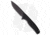 Vosteed Mini Labrador Folding Knife, 2.73in, Sandvik 14C28N, Drop Point Blade, Titanium Black Handle, Black/Black, 6.23in, BHQ-195817