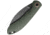 Vosteed Nightshade Folding Knife, 4.25in Closed, 3.25in Black Stonewash Nitro V Steel Blade, Green Canvas Micarta Handle, Thumb Stud, NSTS32NPMN