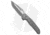 Vosteed Thunderbird Folding Knife, 3.25in, ELMAX, Tanto Blade, Titanium Gray Handle, Gray/Gray, 7.73in, BHQ-192666