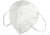 USED Vtrap Single Use KN95 Face Mask - Box of 40, White, 9 x 17 inches, KW2003003, EDEMO2
