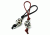 Vulture Equipment Works Bone Bead Lanyard Black Cord, Speckled, VEW-Bead-SP-B