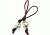 Vulture Equipment Works Bone Bead Lanyard Black Cord, White, VEW-Bead-W-B