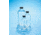VWR Boston Round Bottles, Clear, Narrow Mouth VW5110220C25 Bulk Packs With Unattached Caps In Bags