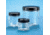 VWR Clear Glass Jars, Wide Mouth VW5413289C24 Bulk Packs With Unattached Caps In Bags