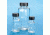 VWR French Square Bottles, Clear, Wide Mouth VW5610124V21 Convenience Packs With Caps Attached