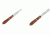 VWR Spatulas with Wooden Handles 11648-150 Standard Blade Spatulas