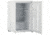 VWR Standard Series Free Standing Undercounter Refrigerator and Freezer, 4 cu. ft., Manual, -15 to -25C, 2 Shelves 10819-894-EA