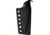 Wachtman Knife &amp; Tool Eddy 2 Stone Grind Gray Fixed Blade Knife, 7in Overall, 2.88in Black Oxide 80CrV2 Carbon Steel Clip Point Blade, Gray Sculpted Micarta Handle, Kydex Sheath, E2-B-S