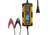 Wagan 4A Intelligent Battery Charger, Yellow, One Size, EL7403