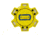 Wagan Michelin High Visibility LED Road Flare, Yellow, One Size, ML0410