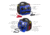 Wagan Michelin Multi-Function Portable Power Source XR1, Blue, One Size, ML0728