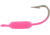 Wahoo Fishing Products Wahoo Yellowtail Fever Jighead, 1/8 oz, Sz 1 Hook, Pink 10/Bag, WAH-YTJ18-6