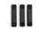 Walker Defense Research 2 M-LOK SLOT Length NILE Silicon Carbide M-LOK Rail Covers, 3 Pack, NILE-2-SLOT-3-PACK