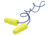 Walkers Blue Corded Passive Foam Ear Plug w/Plastic Case, 32 dB NRR, 2-Pair, Neon Yellow, GWP-EPCORD-YL