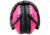 Walkers Pro Low Profile Folding Earmuffs, Pink, GWP-FPM1-PNK