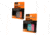 Walkers Silicon Putty Ear Plugs, 32 dB NRR, Orange/Flat Dark Earth, 3 Pair, GWP-SILPLG-OFDE