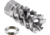 Infinite Product Solutions Gen 1 Walking Dead Flash Hider, .223 Remington/5.56x45mm NATO/9mm Luger/.22 Hornet/17 Hornady Magnum Rimfire/.350 Legend, 1/2x28, Natural Stainless Steel, 1228-WLK-SS-CW