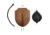 Walnut Hollow Antler Mount Kit, Walnut, 534696