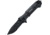 Walther Black Tac Linerlock Folding Knife, Black aluminum handle, 5.0715-US