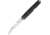 Walther MPK Modern Prestige Folding Knife, 3.88in Closed, 3in Satin 440C SS Wharncliffe Blade, Black Textured Polymer Handle, Pocket Clip, Black Nylon Belt Sheath, Black, 5.0791-US