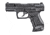 Walther P99 AS Pistol, 9mm Luger, 4 in barrel, black polymer frame, integrated polymer grip, recoil operated semi-automatic, white 3-dot adjustable, 15 round magazine, P99 AS-1-FRRMPG
