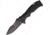 Walther P99 Linerlock Folding Knife,4in,440 Stainless Steel,Standard Edge,Black Synthetic Handle WAL50749