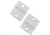 Warne 2-Piece Steel Base for Remington 504, 547, Silver