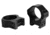 Warne 1 inch, PA, Low Matte Rings, Black, 500M