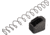 Warne Glock 17/22 PMAG Magazine Extension, Capacity +5/9mm, Black, 3151