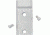 Warne Maxima M905 0.854in. Front Extension Base for Remington 700 - Silver