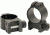 Warne Tactical Rings, 30mm, Weaver/Picatinny Base, Medium - Matte 614M