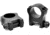 Warne Mountain Tech Scope Rings, High, 1 in., Black, Medium, 230-00048-01