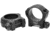 Warne Mountain Tech Scope Rings, Low, 30mm, Black, Medium, 230-00048-02