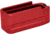 Warne P-Mag 556 Extended Magazine Base Pad, 5-Round, Red, 5005-5RD