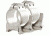 Warne Maxima Steel Rings, 1in, Weaver/Picatinny, QD, High - Silver 202LS