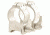 Warne Maxima Steel Rings, 30mm, Weaver/Picatinny, QD, Low - Silver 213LS