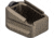 Warne Smith &amp; Wesson M&amp;P 9/40 Magazine Extension, +3/9mm, +2/.40, Dark Earth, 3308-3RD