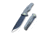 We Knife Co Ltd 601 3.82in Drop Point Blade w/Bronze Titanium Handle and tip-up pocket clip 4015671