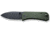 We Knife Co Ltd Banter Folding Knife, 2.9in, Carbon Steel, Green Micarta Handle, 2004J