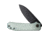 We Knife Co Ltd Big Banter Jade Folding Knife, 4.63in Closed, 3.63in Black Stonewash CPM-20CV Stainless Steel Blade, Jade G10 Handle, Nylon Case, WE21045-3