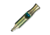 We Knife Co Ltd Green Ti Whistle With 1pc Brown Paracord - A-05CP