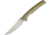 We Knife Co Ltd Limited Edition Linerlock Gold Satin Handle, 4.5in Closed, 3.5in Damascus Steel Clip Point, Bronze Titanium Handle w/Carbon Fiber Onlay, Serialized Limited Edition Of 90, Bronze, 704DS