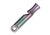 We Knife Co Ltd Purple Ti Whistle With 1pc Brown Paracord - A-05AP