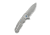 We Knife Co Ltd Starlash Flipper Knife Gray Titanium Handle 3.97inch Stonewashed Bohler M390 Blade