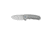 We Knife Co Ltd Starlash Flipper Knife Gray Titanium Handle 3.97inch Stonewashed Bohler M390 Blade