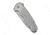 We Knife Co Ltd Starlash Flipper Knife Gray Titanium Handle 3.97inch Stonewashed Bohler M390 Blade