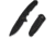 We Knife Co Ltd Starlash Flipper Knife Black Titanium Handle 3.97inch Black Stonewashed Bohler M390 Blade