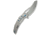 We Knife Co Ltd Weknife Epaulette Flipper &amp; Thumb Hole Knife Diamond Patterned Polished Bead Blasted Titanium Handle 3.45inch Polished Bead Blasted Bohler M390 Blade We24024-3 - WE24024-3