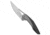 We Knife Co. WE Knife Co. Isham Zeta Knife Carbon Fiber/Titanium 3.65" Satin 720A, Black/Gray, Bohler M390, adult, BHQ-79746